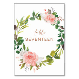 Numeração De Mesa Placa de Número de Tabela Magnolia Sinal L201