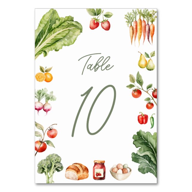 Numeração De Mesa Placa mesa (Frente)