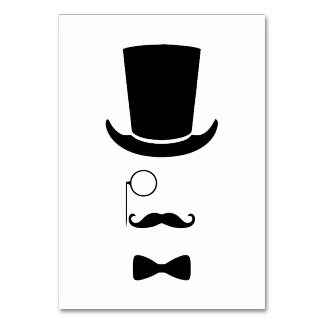 Numeração De Mesa Placa Mesa hipster (Frente)