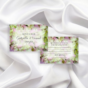 Numeração De Mesa Placas de Conselhos de Casamento de Hydrangea Quas