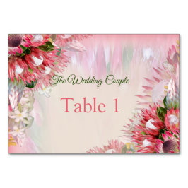 Numeração De Mesa Placas de Mesa Douradas e de Blush da Fuchsia Prot