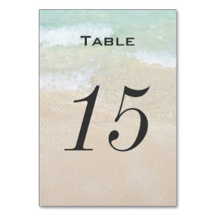 Numeração De Mesa Placas de Número de Tabela Personalizadas de Praia