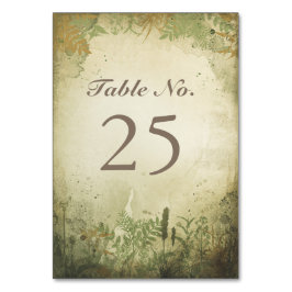 Numeração De Mesa Placas de números de tabela Rustic WODLAND