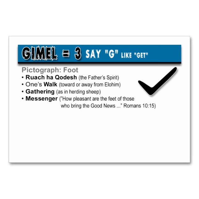 Numeração De Mesa Placas Flash de Otiot: 3 de 22 (Verso)