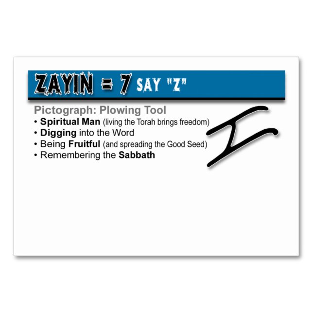 Numeração De Mesa Placas Flash de Otiot: 7 de 22 (Verso)