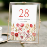 Numeração De Mesa Pormenores do Casamento do Pastel Pink Boho Wildfl<br><div class="desc">Para mais personalização,  clique em "Personalizar este modelo" e,  em seguida,  em "Editar usando a Ferramenta Design". Na moda fácil de usar modelos de casamento,  mais itens disponíveis na loja (convites,  rsvp,  cartas de agradecimento,  papelaria e decoração). Se precisar de ajuda ou itens correspondentes,  entre em contato comigo.</div>