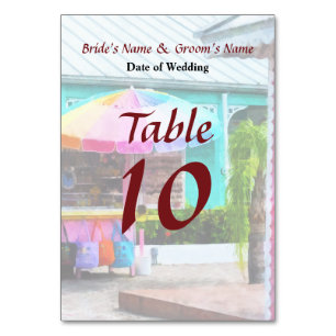 Numeração De Mesa Port Lucaya Marketplace Bahamas Produtos de Casame