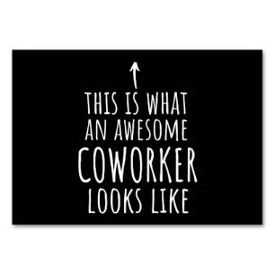 Numeração De Mesa Presente de Colega de Trabalho, Mug de Colega de T