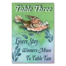 Primavera Bird Mesa Três Aquarela