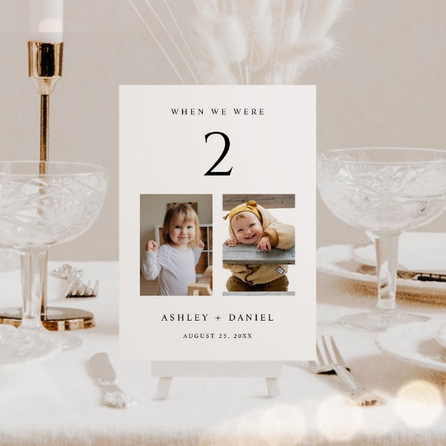 Numeração De Mesa Quando Tínhamos Idade (Criador carregado)