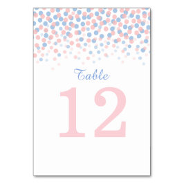 Numeração De Mesa Quartzo rosa rosa rosa rosa e números de tabela de