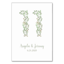 Numeração De Mesa Ramos Olivais Número 11