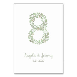 Numeração De Mesa Ramos Olivais Número 8