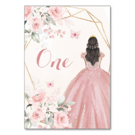 Numeração De Mesa Rapariga Geométrica Rosa Rosa Rosa Rosa Esbranquiç