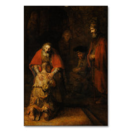 Numeração De Mesa Regresso do Filho Prodígio por Rembrandt van Rijn