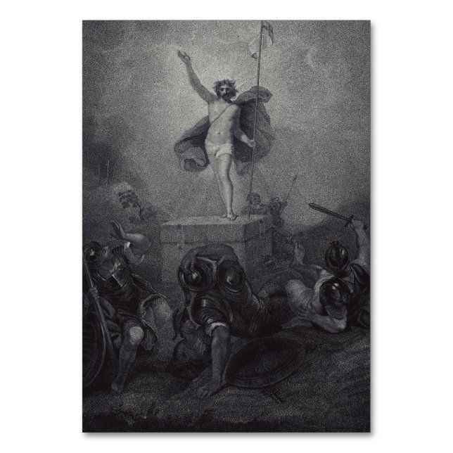 Numeração De Mesa Ressurreição de Jesus Cristo (Frente)