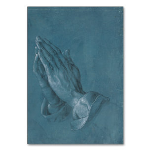 Numeração De Mesa Rezando mãos por Albrecht Durer