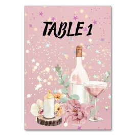 Numeração De Mesa Romantic wedding flowers blooming garden