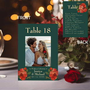 Numeração De Mesa Rosa Romance: Art Nouveau Número da Tabela do Espl