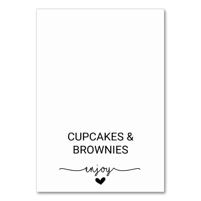 Numeração De Mesa Rótulos de Comida do Buffet Love Hearts (Frente)