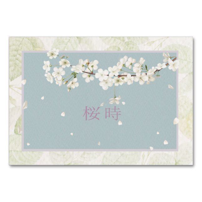 Numeração De Mesa Sakura (Frente)