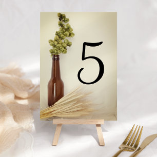 Numeração De Mesa Saltos secos e casamentos com cervejaria de trigo