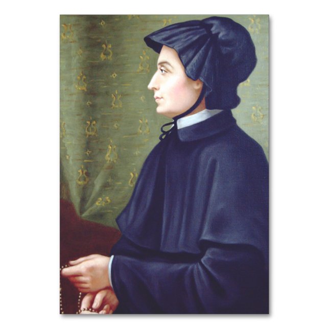 Numeração De Mesa Santa Isabel Ana Seton (Frente)