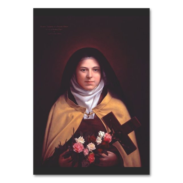 Numeração De Mesa Santa Teresa de Lisieux (Frente)