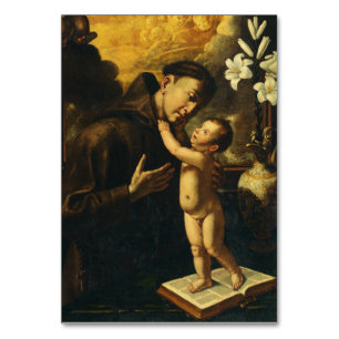Numeração De Mesa Santo António de Lisboa com o Menino Jesus