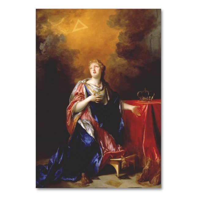 Numeração De Mesa Santo Margaret da Escócia (Frente)