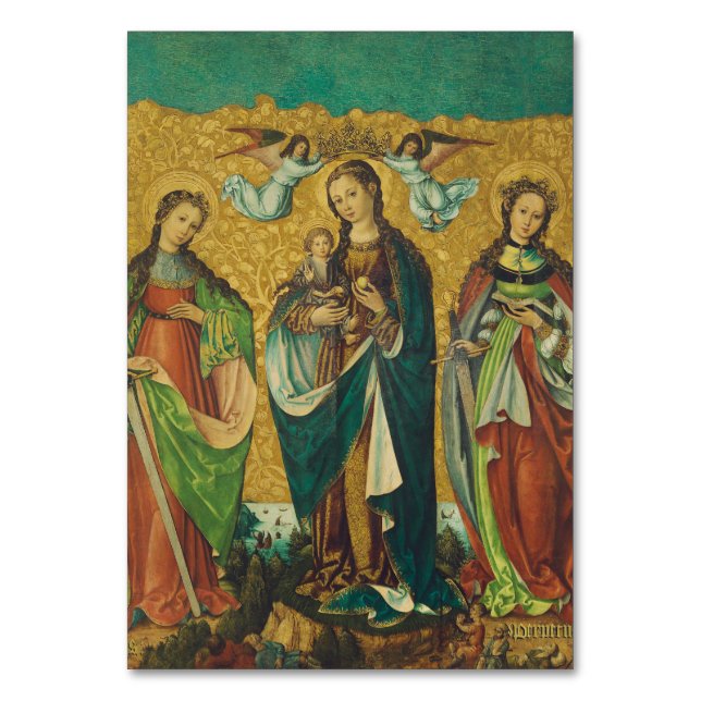 Numeração De Mesa Santos Perpétua e Felicidade (Frente)