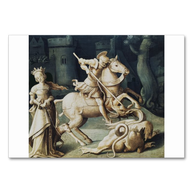Numeração De Mesa São Jorge e o Dragão Grande Mártir (Frente)