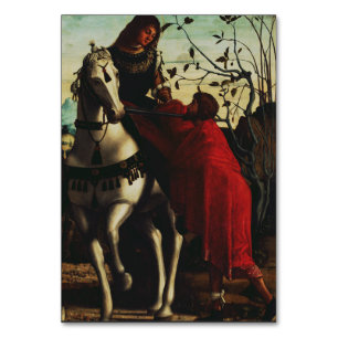 Numeração De Mesa São Martinho de Tours Compartilhando a Capa Arte F