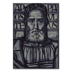Numeração De Mesa São Paulo o Apóstolo Arte Sacra Gráfica Moderna