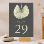 Numeração De Mesa Selva de Creme de Grama de Pampas de Carvão<br><div class="desc">Romântica,  suave,  Carvões Pampas Grama Número da Tabela Selva. Isso fará parte da suíte. #pampasgrama #junglecasamento #jungleconvite #coralcasamento #casamento #casamentodingmenu #desertcasamento #lasvegascasamento #terracottacasamento #casamento #pampasweddingmenu #pampas #terracotta #coral #casamento #naturalcasamento #dadodpampas #wabisabicasamento #naturecasamento</div>
