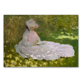 Numeração De Mesa Springtime Claude Monet
