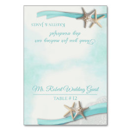 Numeração De Mesa Starfish e Placa de Mesa de Fita