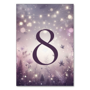 Numeração De Mesa Starlit Enchantment em Bloom Wedding
