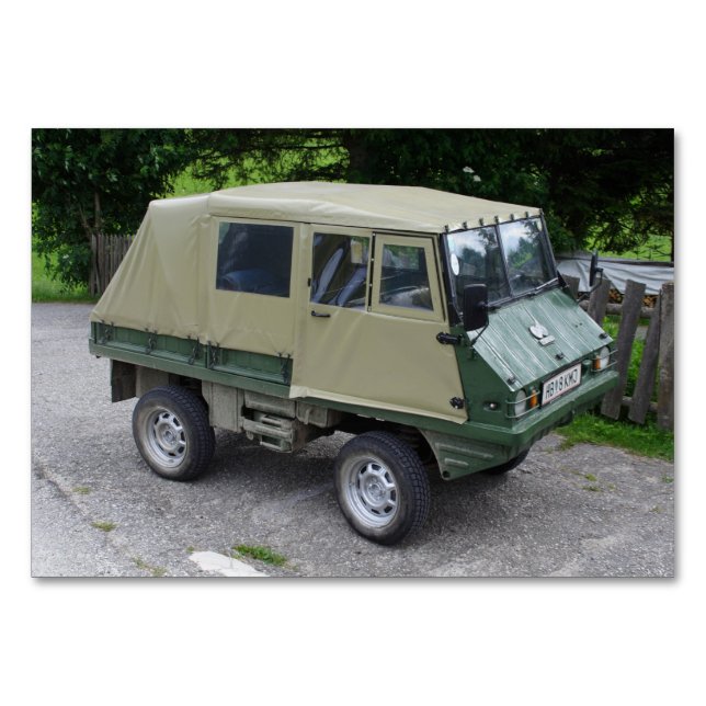 Numeração De Mesa Steyr Puch Haflinger (Frente)