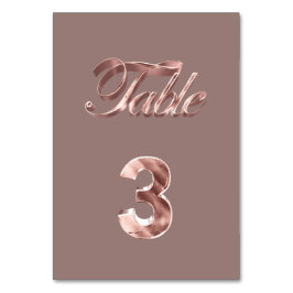 Numeração De Mesa Tabela de Convidados de Festa Dourada Elegante de 