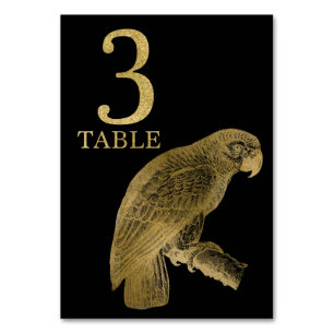 Numeração De Mesa Tabela de Papagaio Selva Africano 3