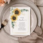 Numeração De Mesa Tabelas Casadas de Girassol Eucalyptus Número 12<br><div class="desc">Planeje seu casamento perfeito e especial com precisão, desde a data até o dia dos eventos do casamento, como recepção e assentos com esses elegantes cartões geométricos de números de tabela de quadro de rosa floral floral roxo. Ligue os nomes dos convidados e os números das tabelas. Desta forma, a...</div>