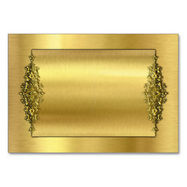 Numeração De Mesa Tabelas de Casamento Elegante, Dourado