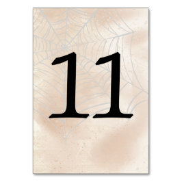 Numeração De Mesa Tabelas de Pequeno Casal Spooky Número 11