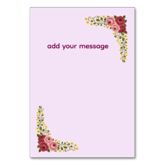 Numeração De Mesa Table Tent Sign Table Number