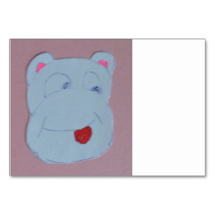 Numeração De Mesa Tablet Claire Horizontal 3,5" x 5"