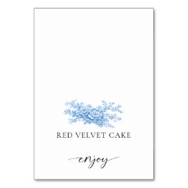 Numeração De Mesa Tented Food Label Wedding Buffet Chinoiserie