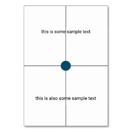 Numeração De Mesa teste de amostra