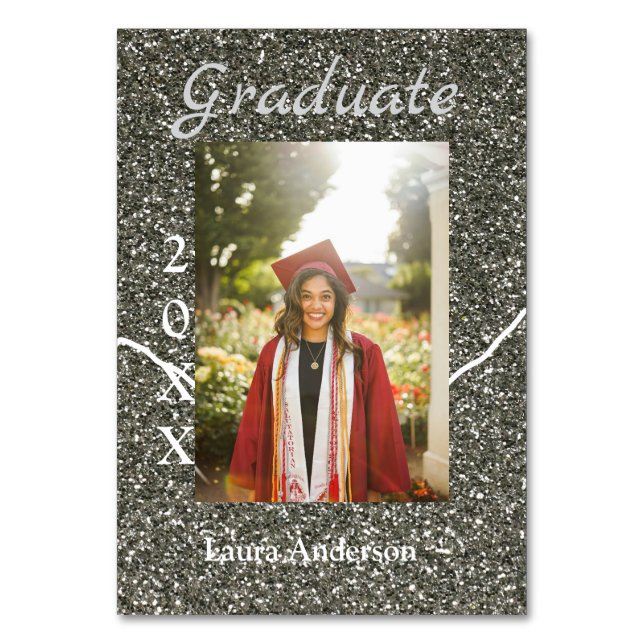 Numeração De Mesa Texto de classe de nome de adição de graduação de  (Frente)