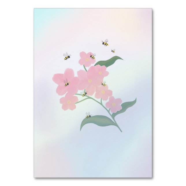 Numeração De Mesa The Honey To My Bee (Frente)